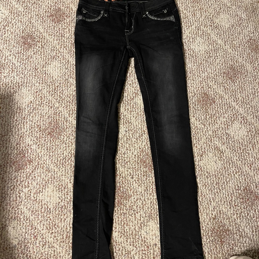 Rock revival skinny jeans